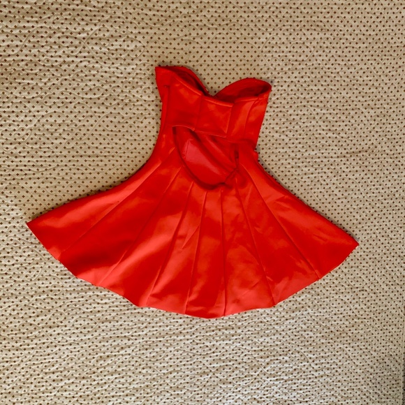 Lovers + Friends Strapless Red Dress - Picture 2 of 5